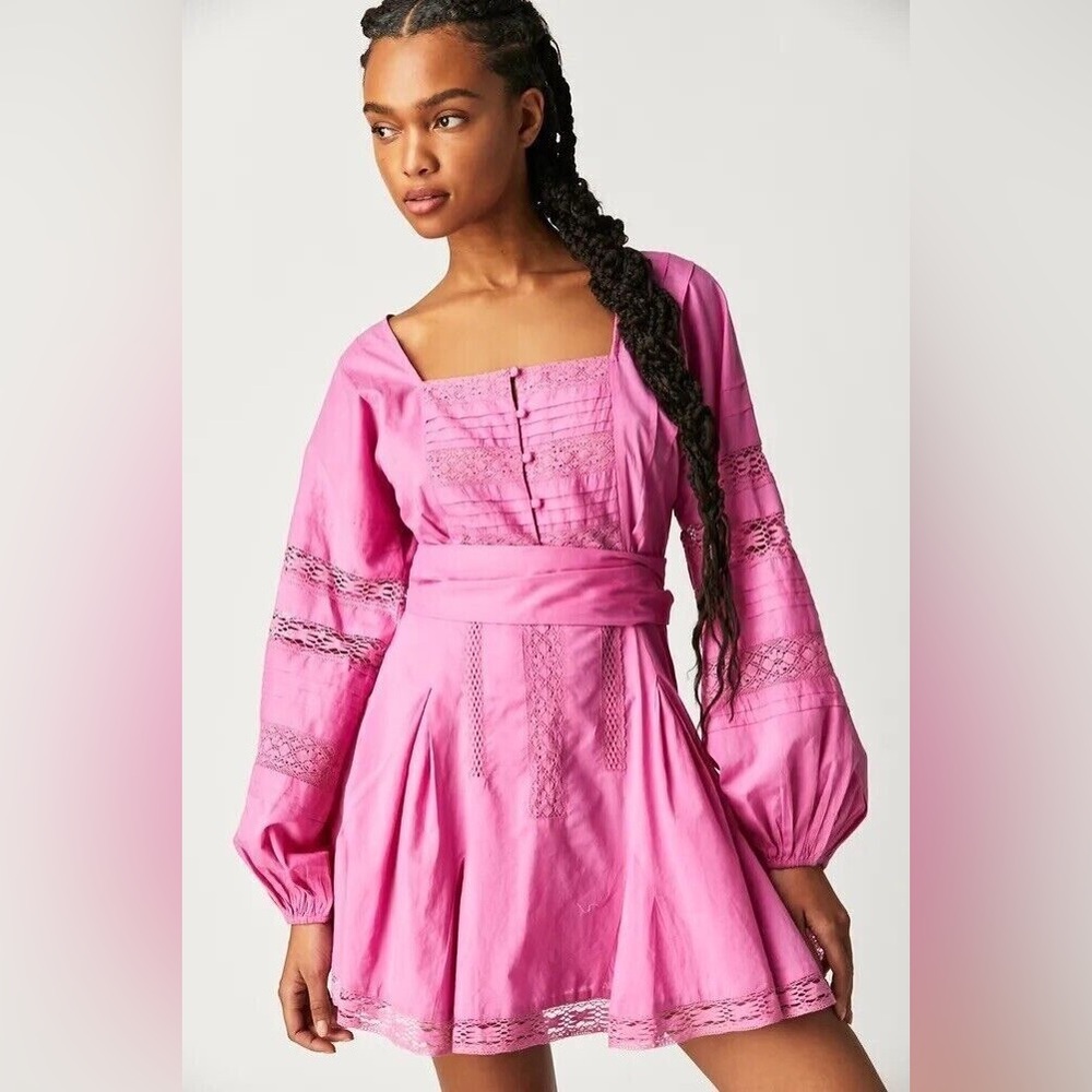 Jens Pirate Booty Belmont Kelly Dress In Orchid Size XS